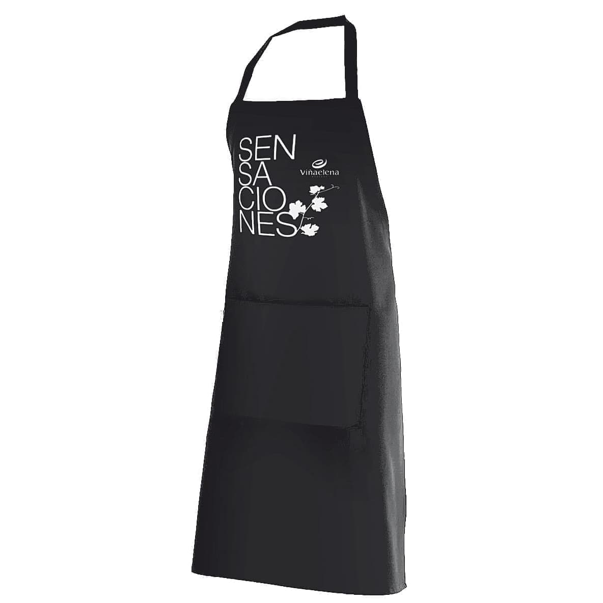 Delantal negro Sensaciones